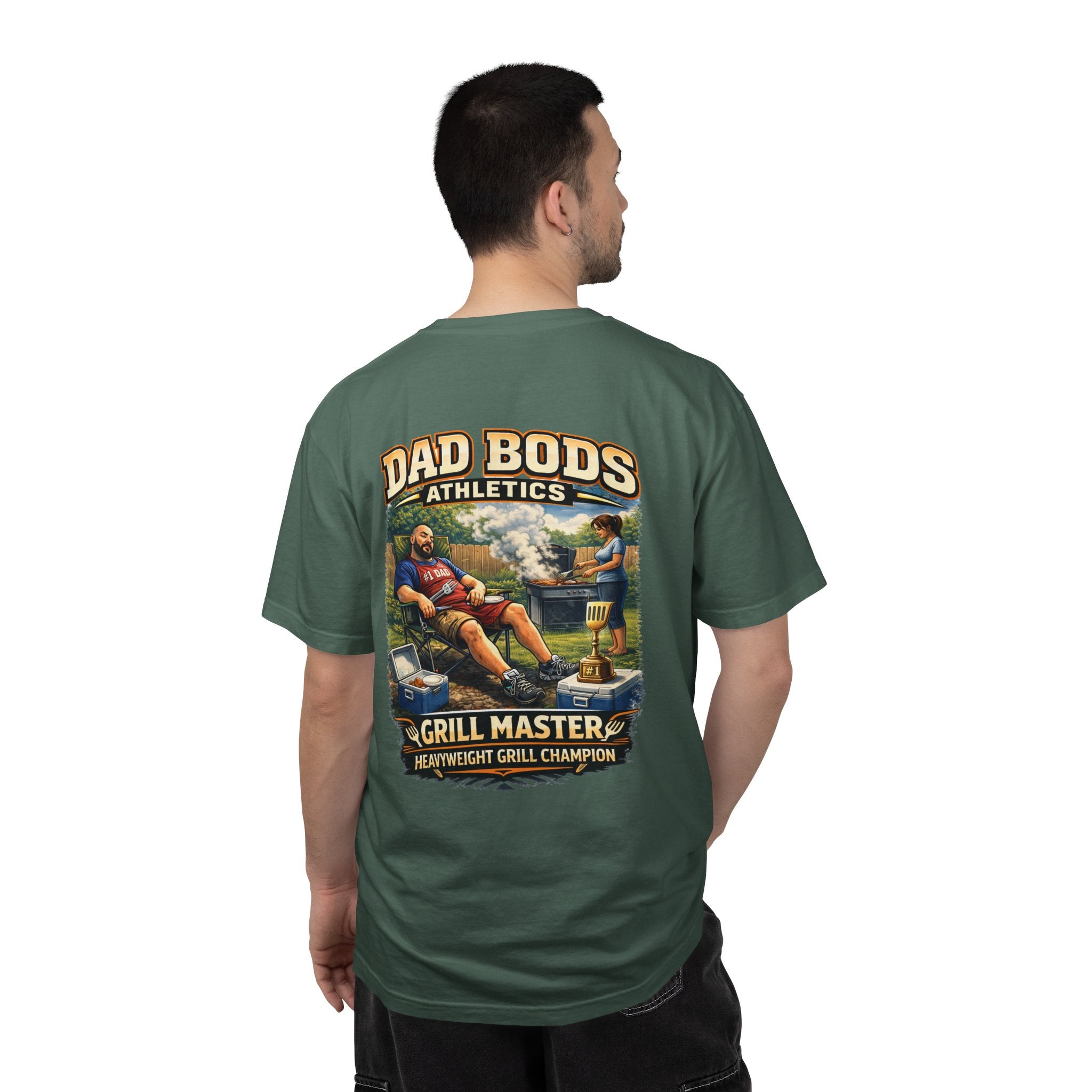 Funny Dad Shirt | Grill Master | Dad Bods Athletics | Father's Day Gift for Dads