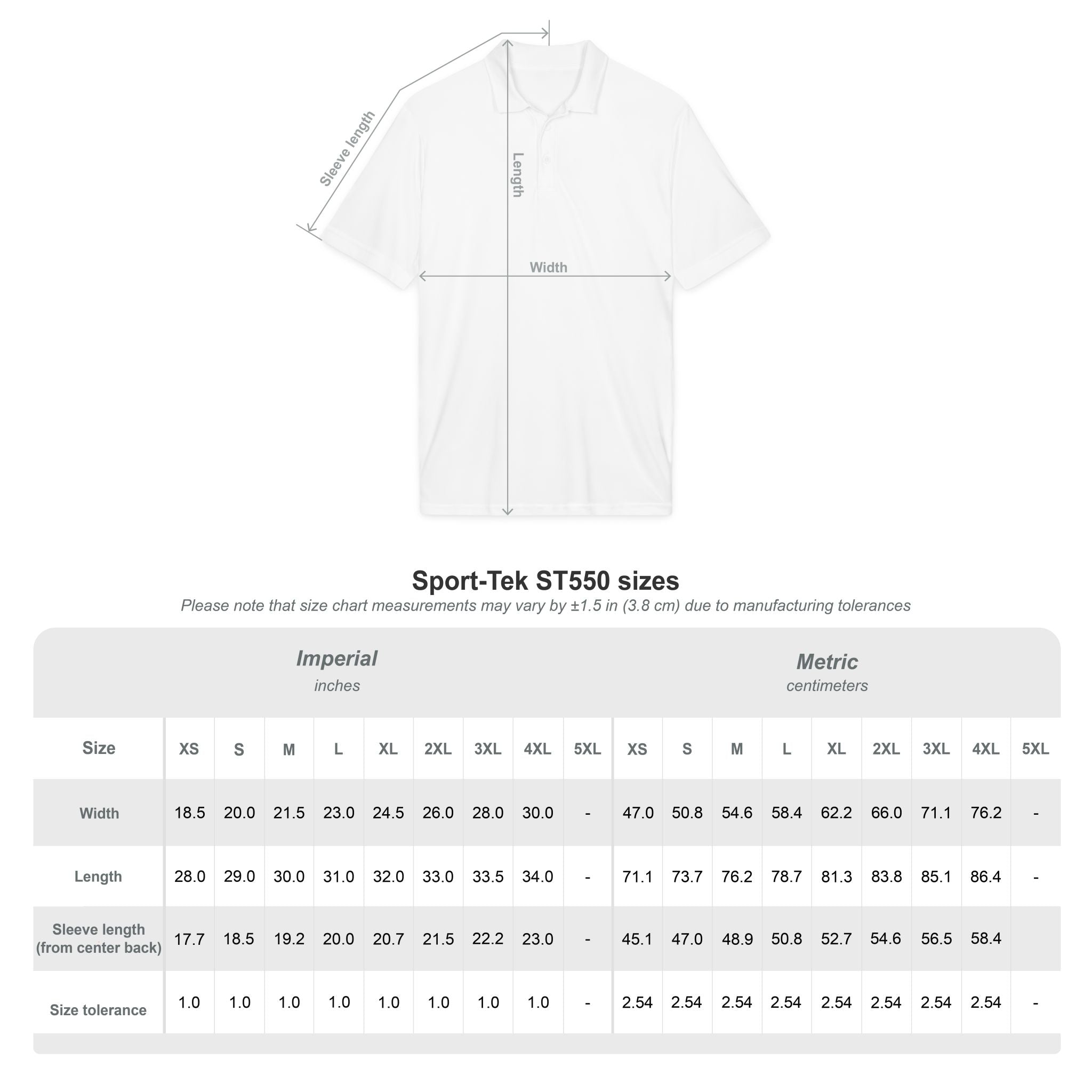 Men's 'Dad Bods Athletics Logo' Polo Shirt – Performance Golf & Work Polo
