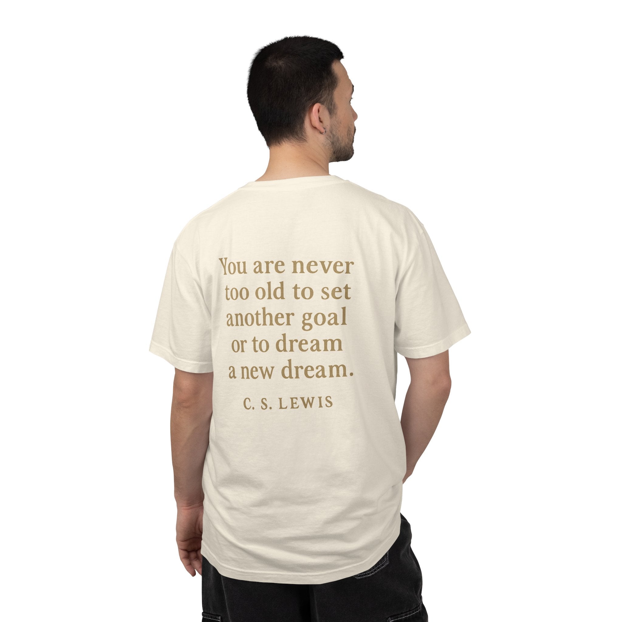 Christian T-Shirt | STILL "Never Too Old to Dream" | Inspirational Faith Tee | STILL Collection