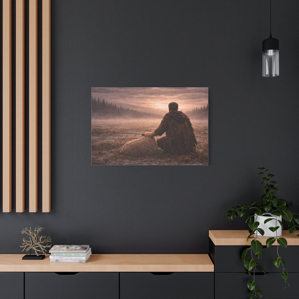 Stormy Meadow Wall Art | "Stillness" #7 of 12 | Inspirational Canvas Print | Fine Art