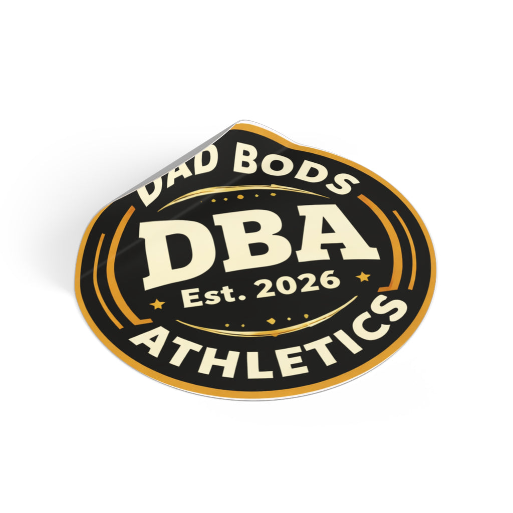 DBA est.2026 Round Vinyl Stickers