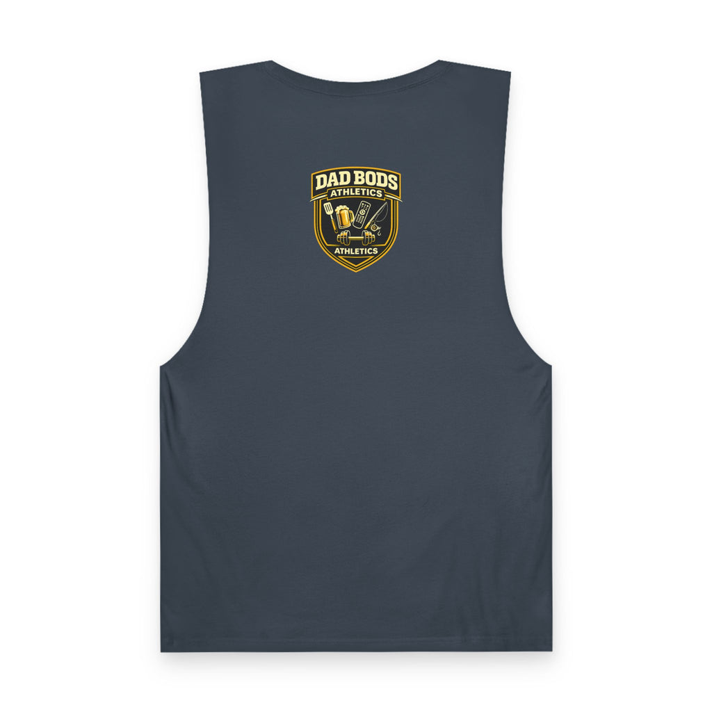 DBA Lifting is Life (front ) Unisex Barnard Tank