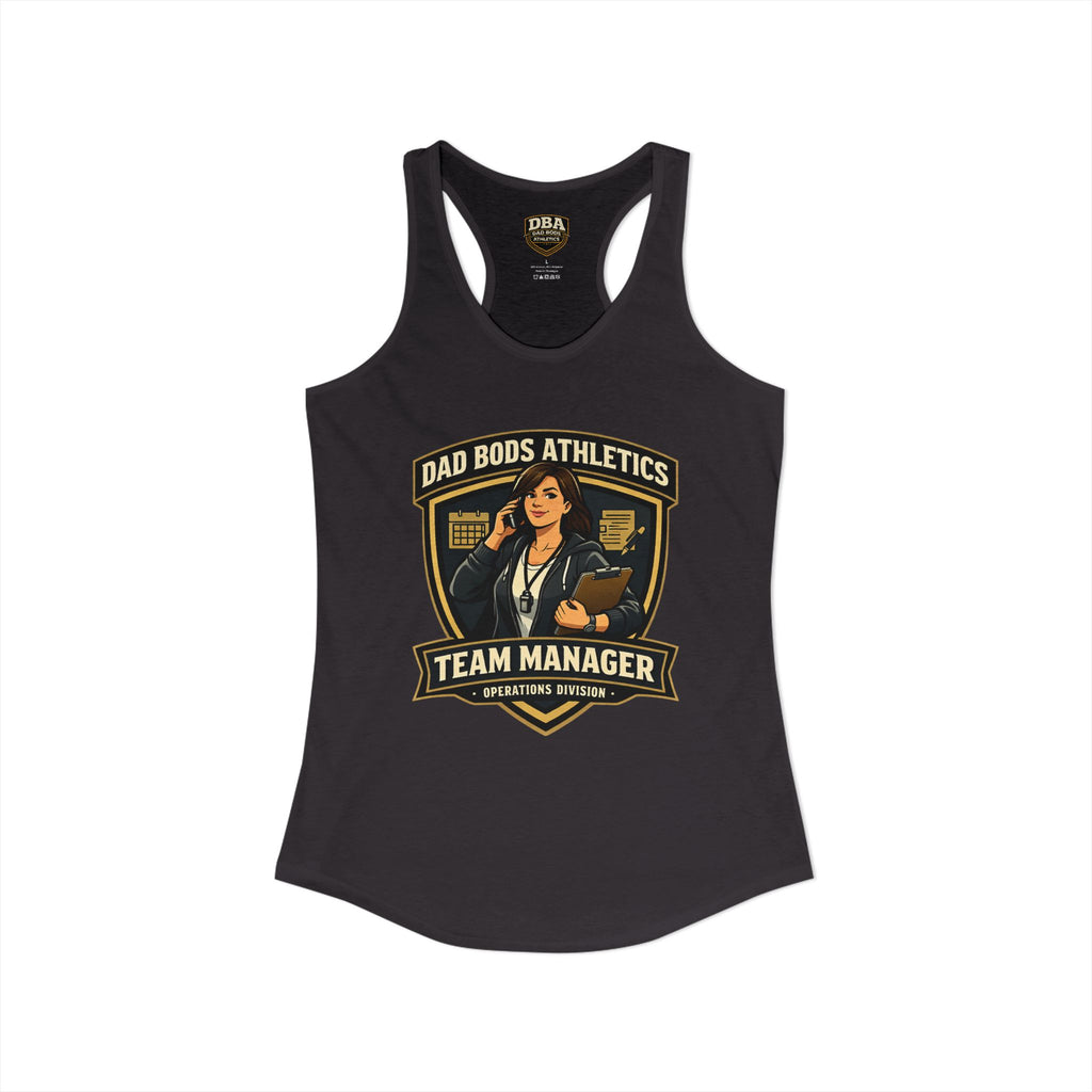 Team Manager Women's Ideal Racerback Tank