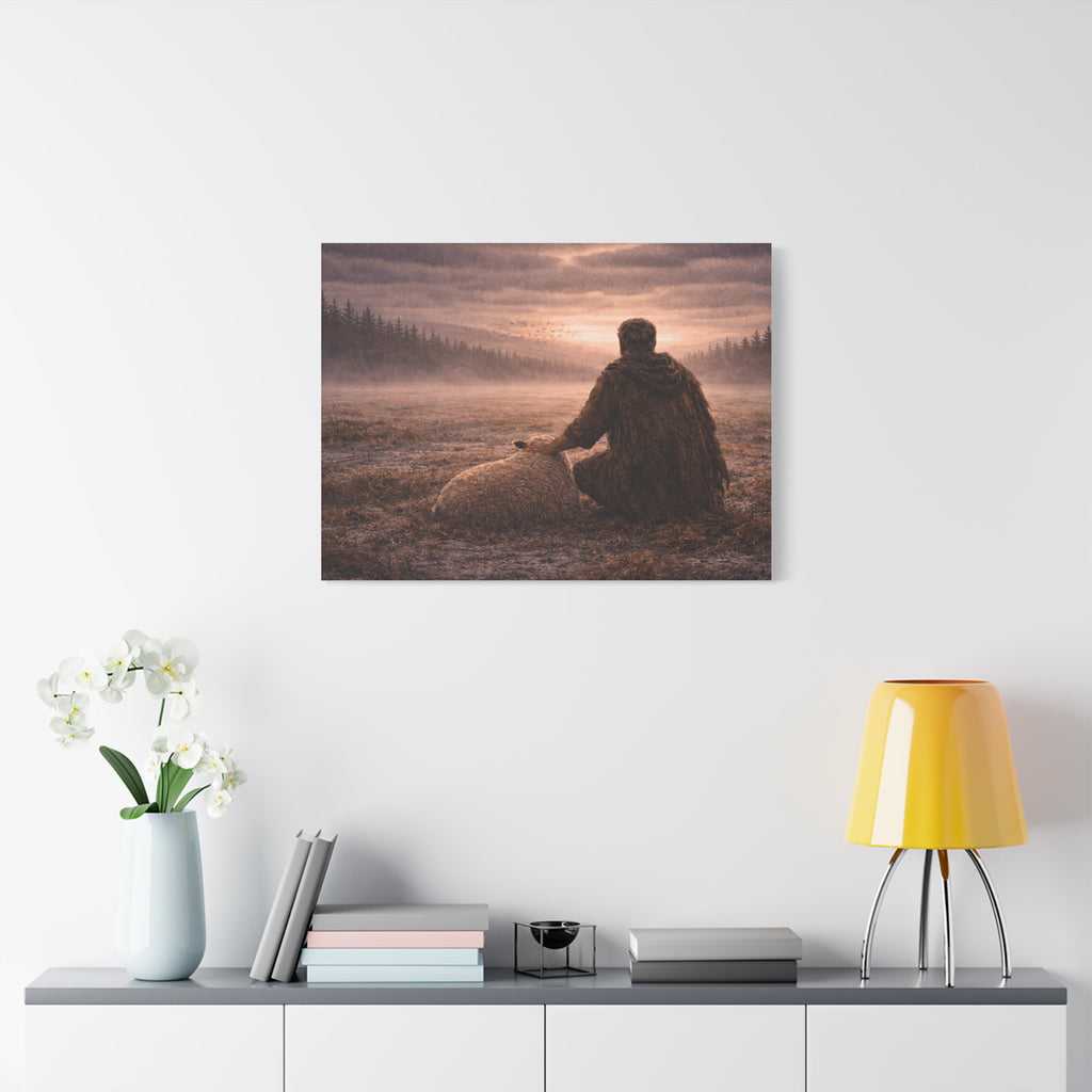 Stormy Meadow Wall Art | "Stillness" #7 of 12 | Inspirational Canvas Print | Fine Art