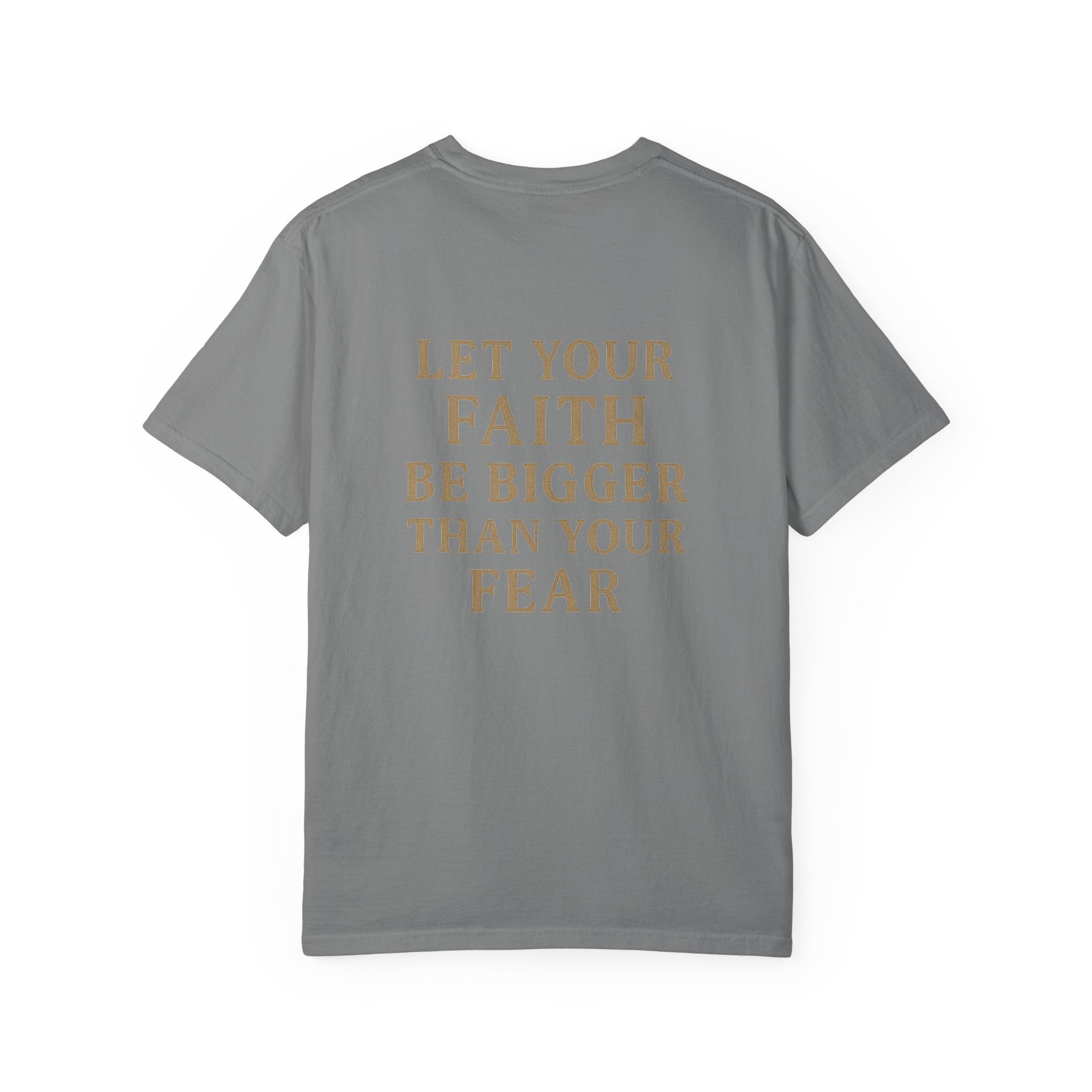 "STILL" Scripture T-Shirt ( Let your Faith ) - Inspirational Faith Quote Tee"