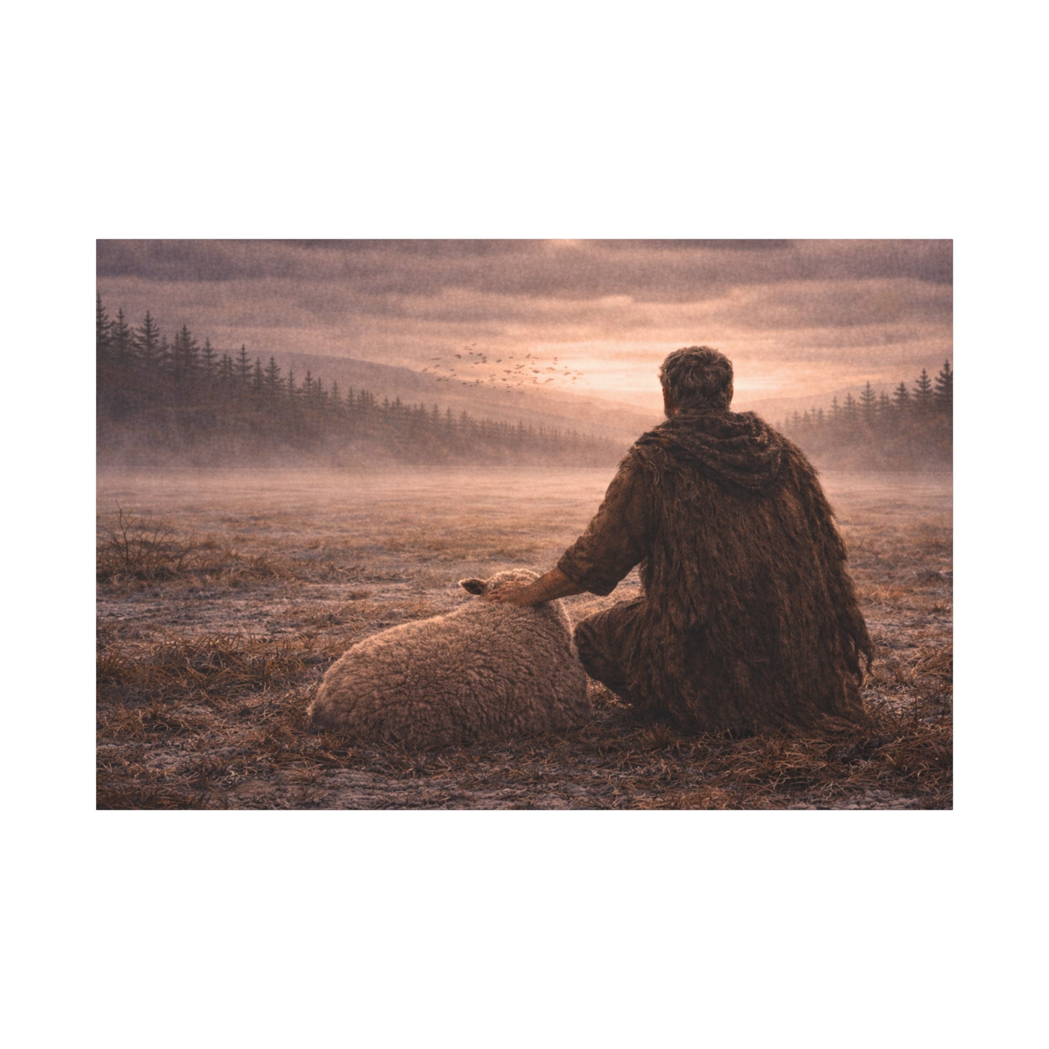 Stormy Meadow Wall Art | "Stillness" #7 of 12 | Inspirational Canvas Print | Fine Art