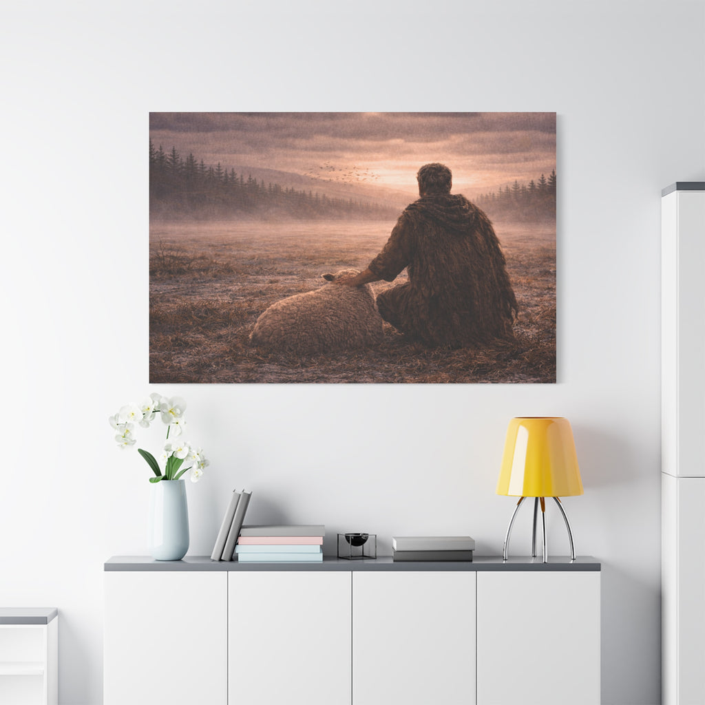 Stormy Meadow Wall Art | "Stillness" #7 of 12 | Inspirational Canvas Print | Fine Art