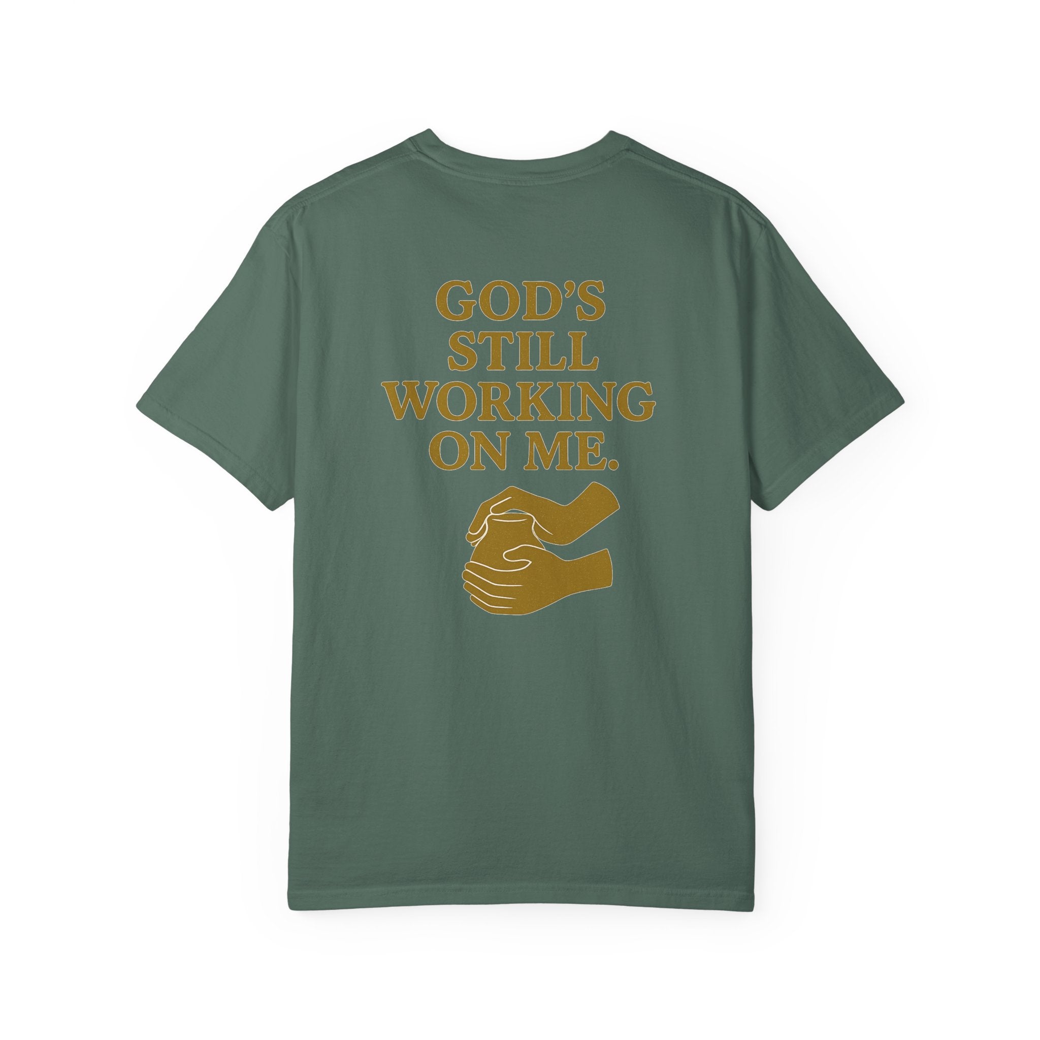 Christian T-Shirt | STILL "God's Still Working" | Inspirational Faith Tee | STILL Collection