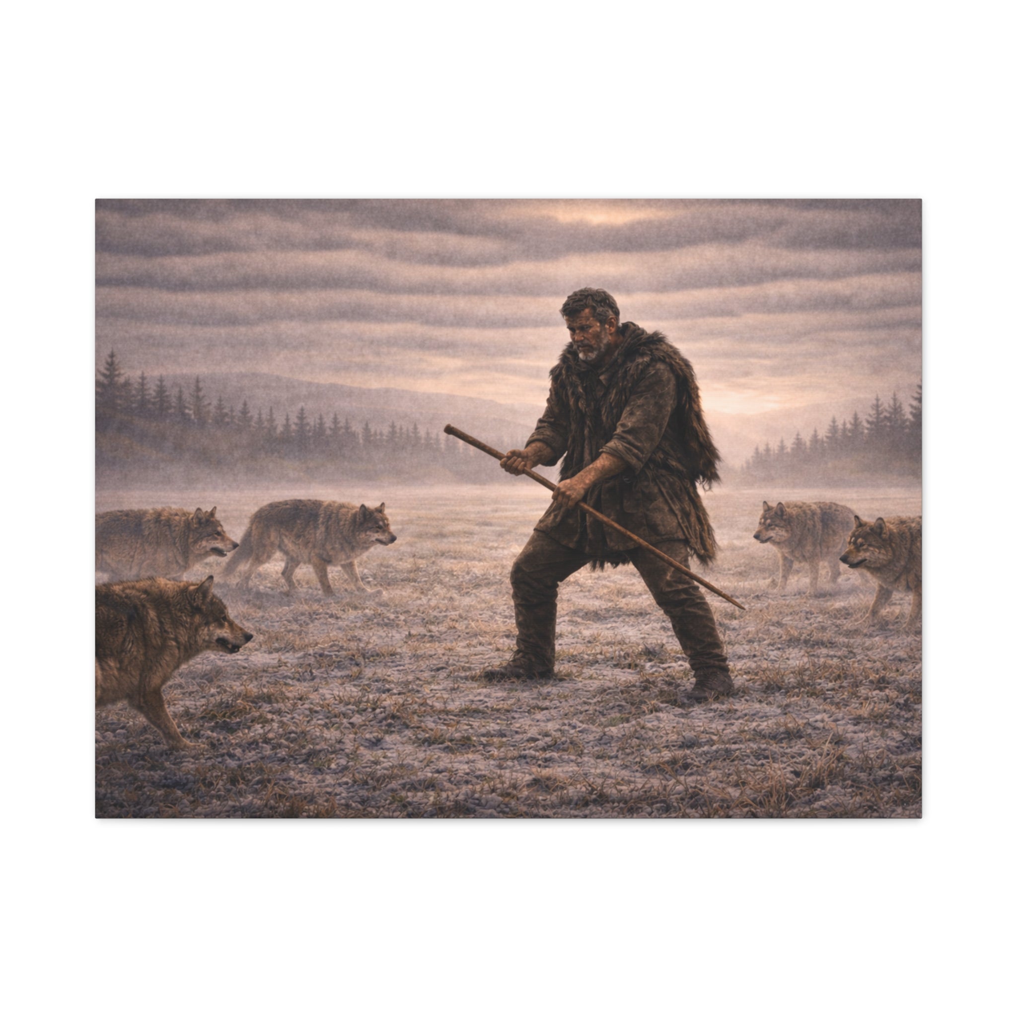 Stormy Meadow Wall Art | "Inheritance" #6 of 12 | Cinematic Canvas Print | Fine Art