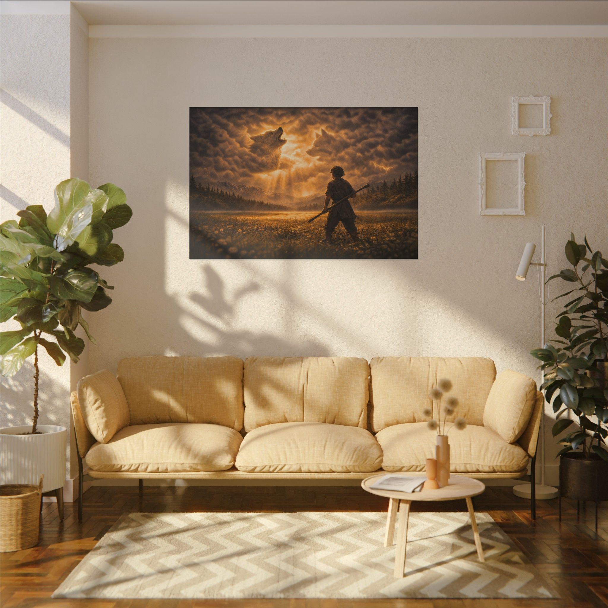 Stormy Meadow Wall Art | "The Omen" #2 of 12 | Cinematic Canvas Print | Fine Art