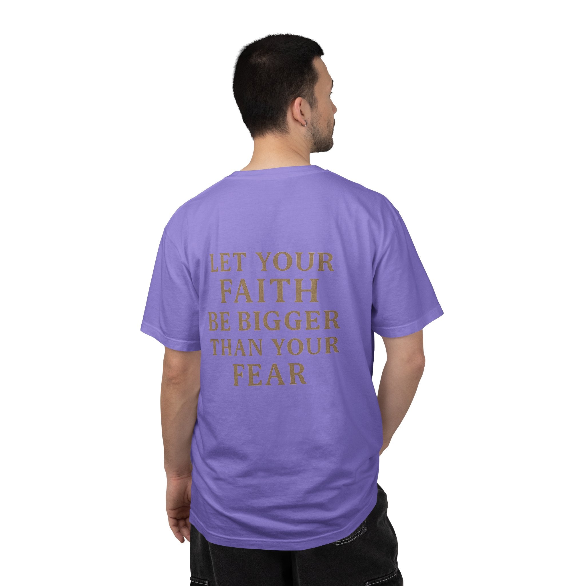 "STILL" Scripture T-Shirt ( Let your Faith ) - Inspirational Faith Quote Tee"