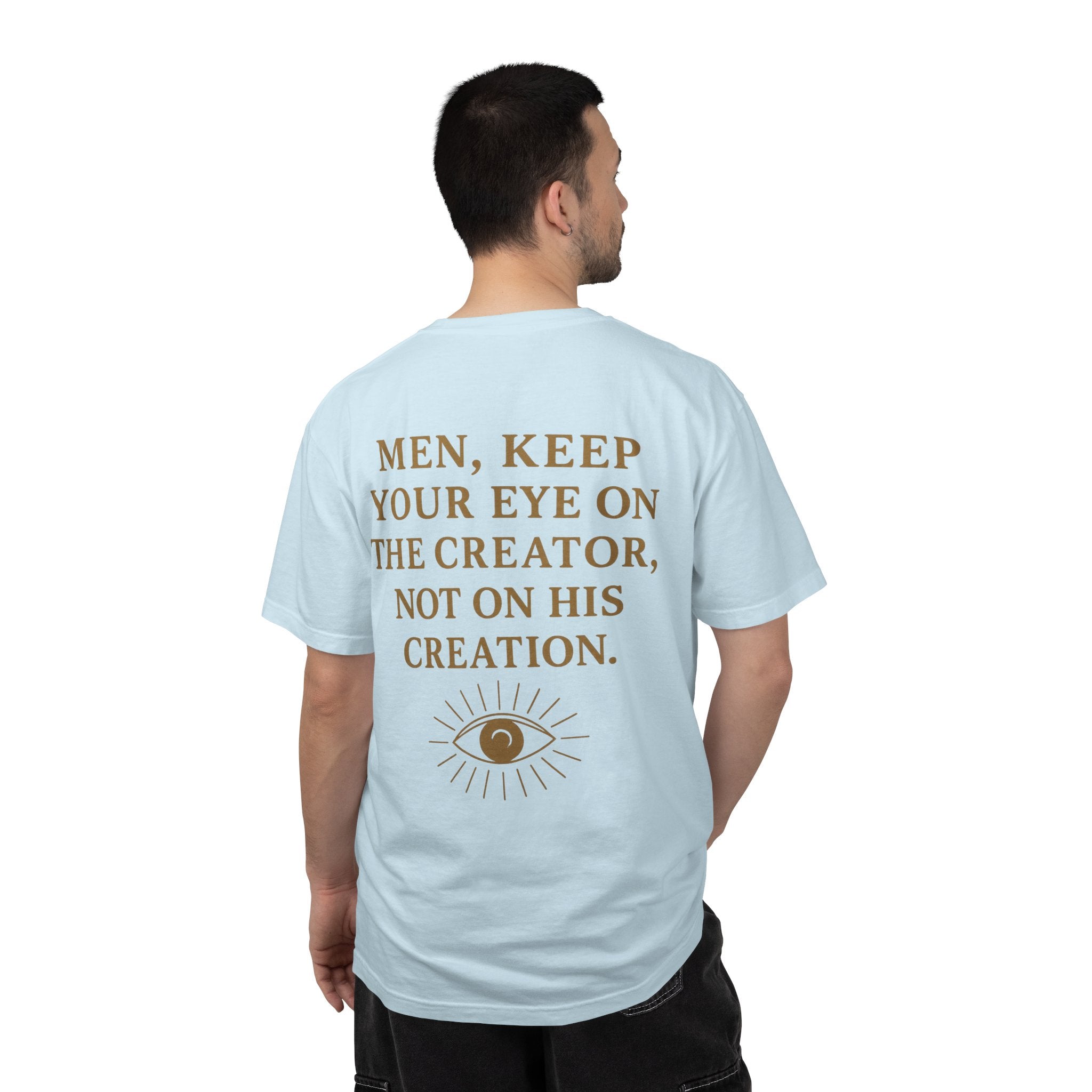 Christian T-Shirt | STILL "Men Keep Your Eye On" | Faith Apparel for Men | STILL Collection