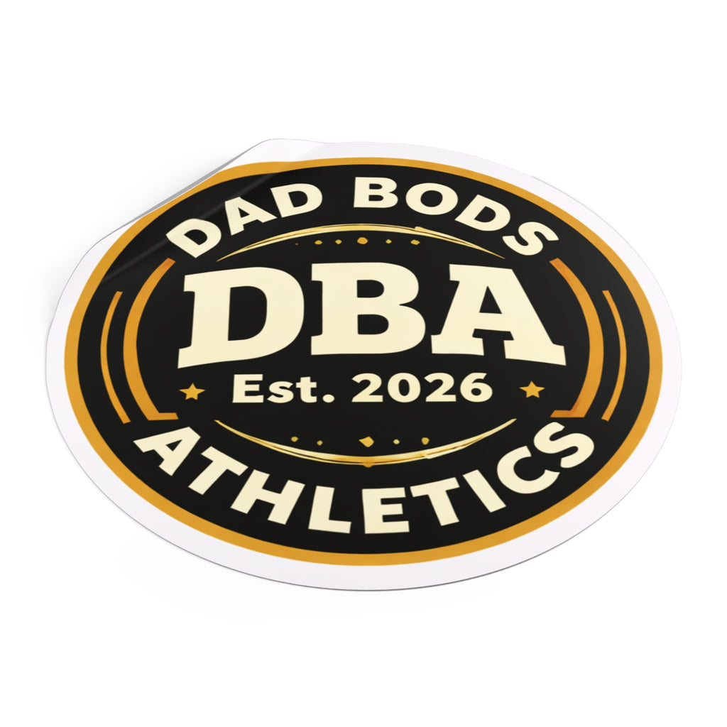 DBA est.2026 Round Vinyl Stickers
