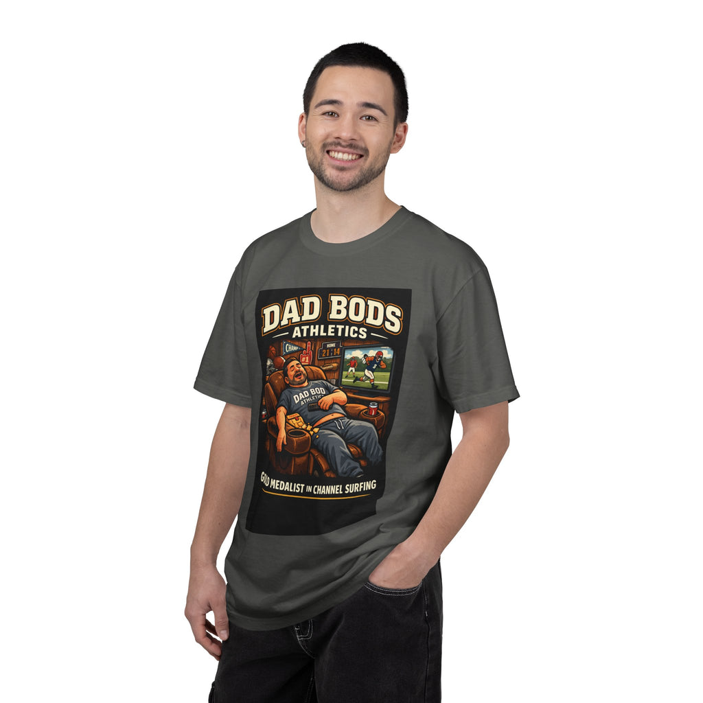 Funny Dad Shirt | Dad Bod Built by BBQ & Beer | Dad Bods Athletics | Father's Day Gift