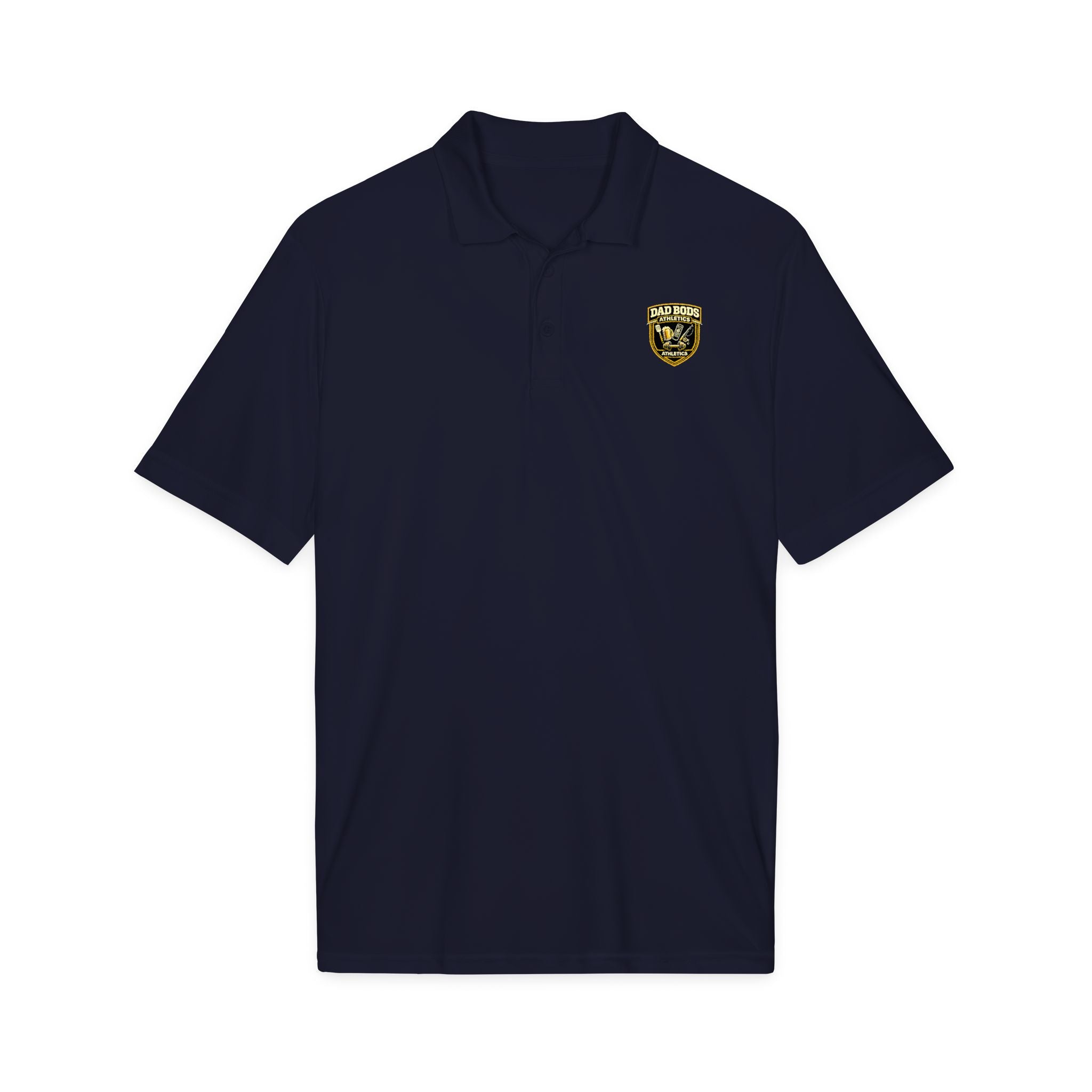 Men's 'Dad Bods Athletics Logo' Polo Shirt – Performance Golf & Work Polo