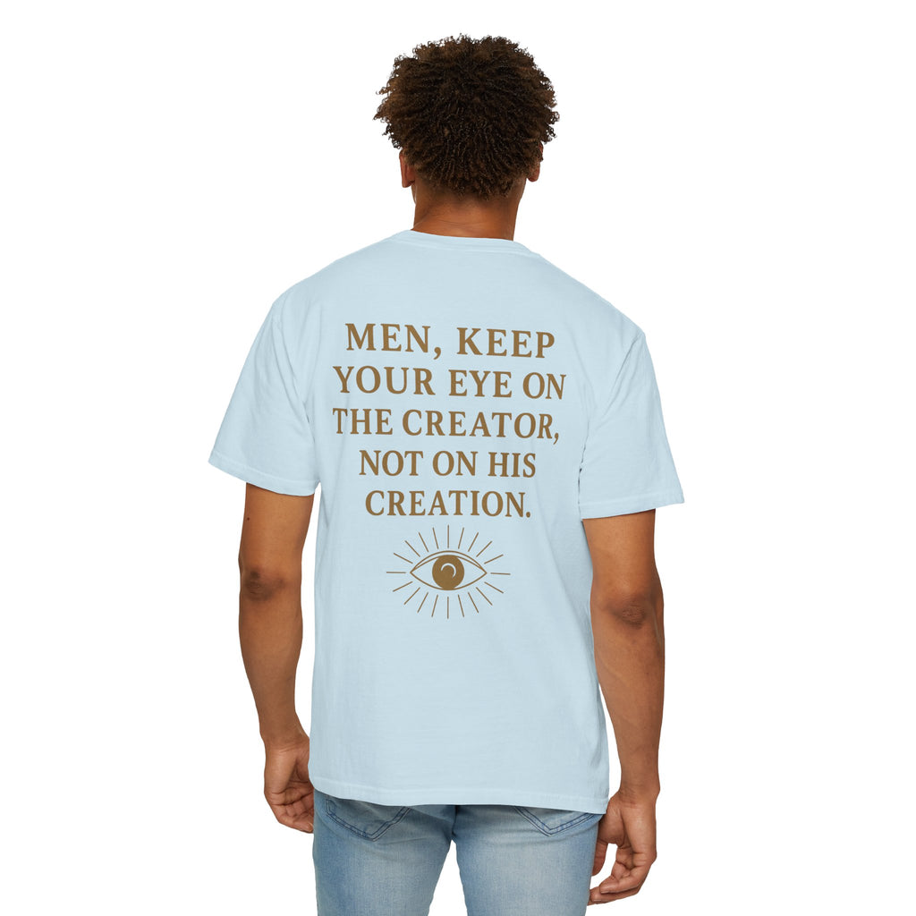Christian T-Shirt | STILL "Men Keep Your Eye On" | Faith Apparel for Men | STILL Collection