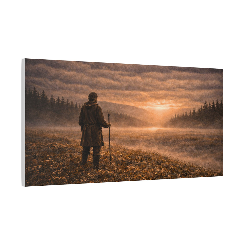 Stormy Meadow Wall Art | "The Turn" #5 of 12 | Cinematic Canvas Print | Fine Art