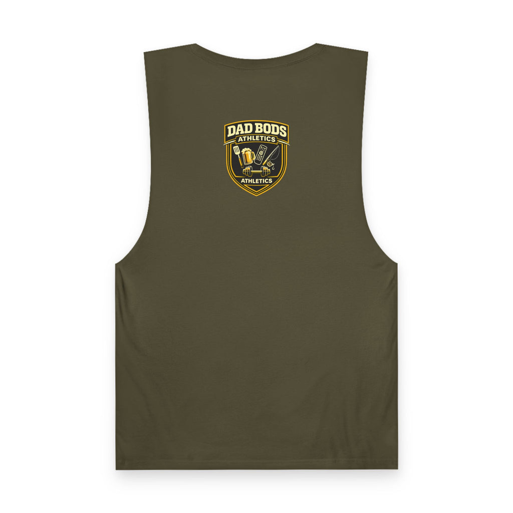 DBA Lifting is Life (front ) Unisex Barnard Tank
