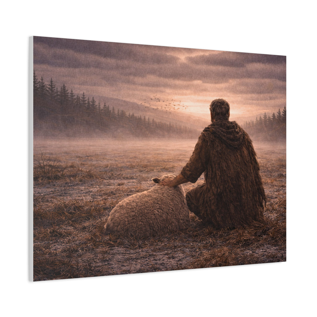 Stormy Meadow Wall Art | "Stillness" #7 of 12 | Inspirational Canvas Print | Fine Art