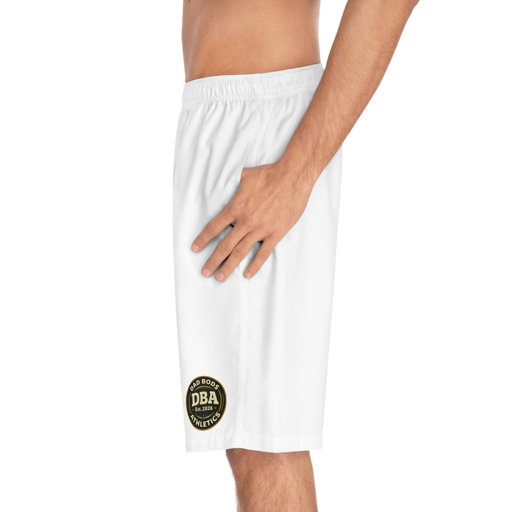 DBA monogram ( left leg ) Men's Board Shorts (AOP)