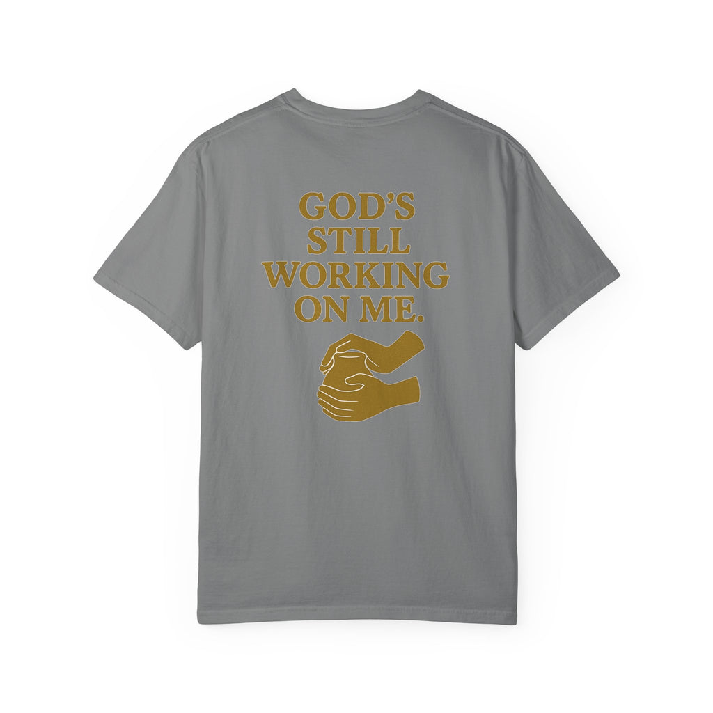Christian T-Shirt | STILL "God's Still Working" | Inspirational Faith Tee | STILL Collection