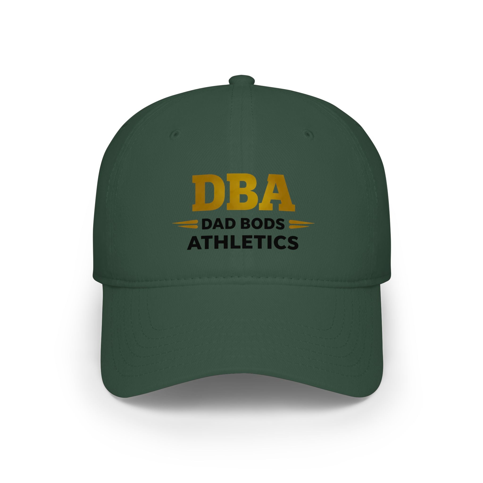 DBA Text Monogram , Low Profile Baseball Cap
