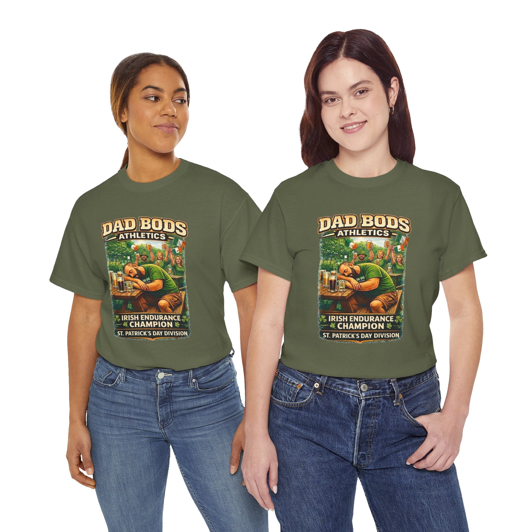 IRISH ENDURANCE CHAMPION Unisex Heavy Cotton Tee