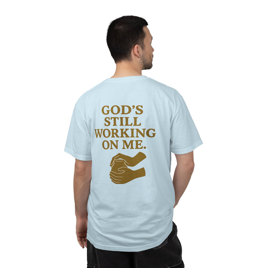 Christian T-Shirt | STILL "God's Still Working" | Inspirational Faith Tee | STILL Collection
