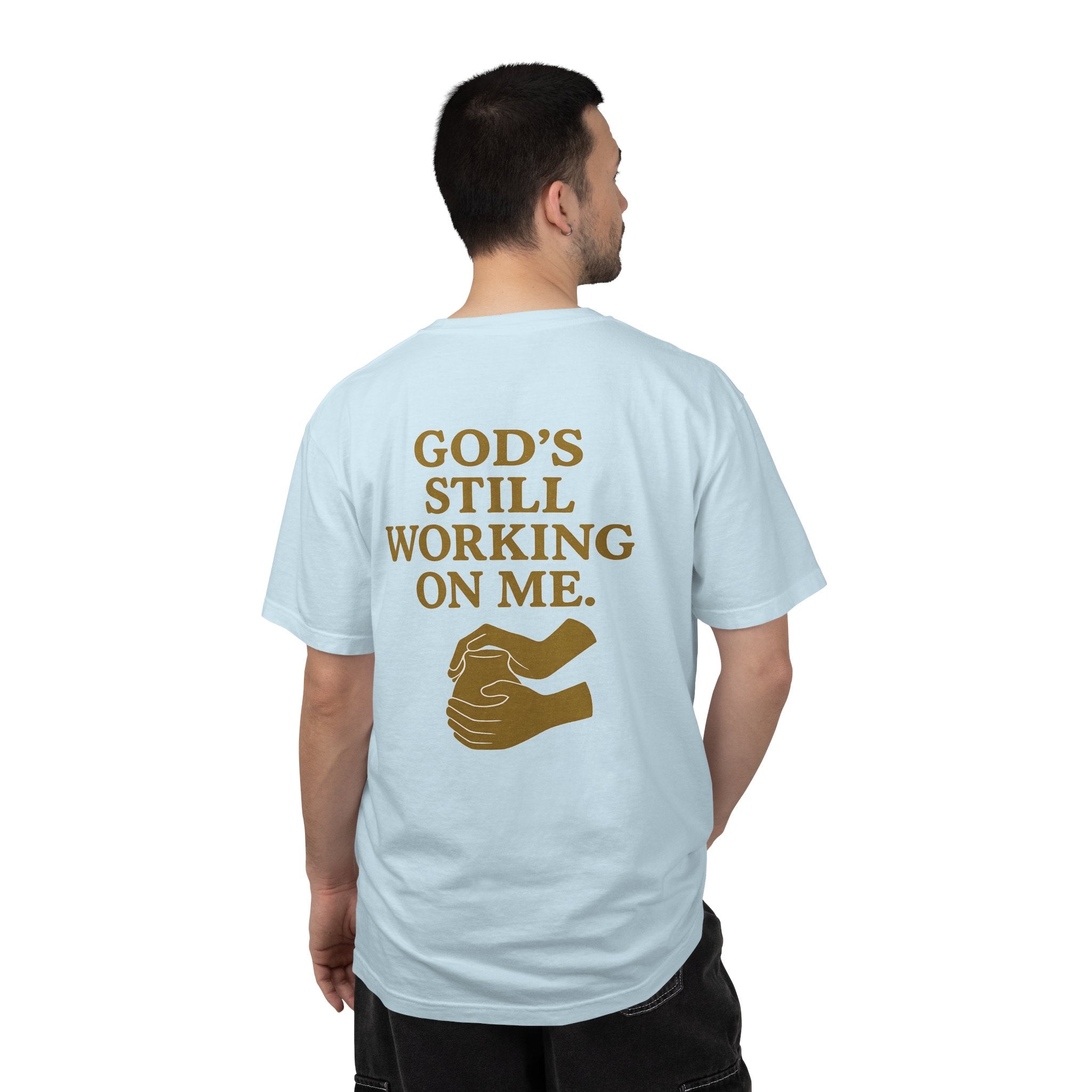 Christian T-Shirt | STILL "God's Still Working" | Inspirational Faith Tee | STILL Collection
