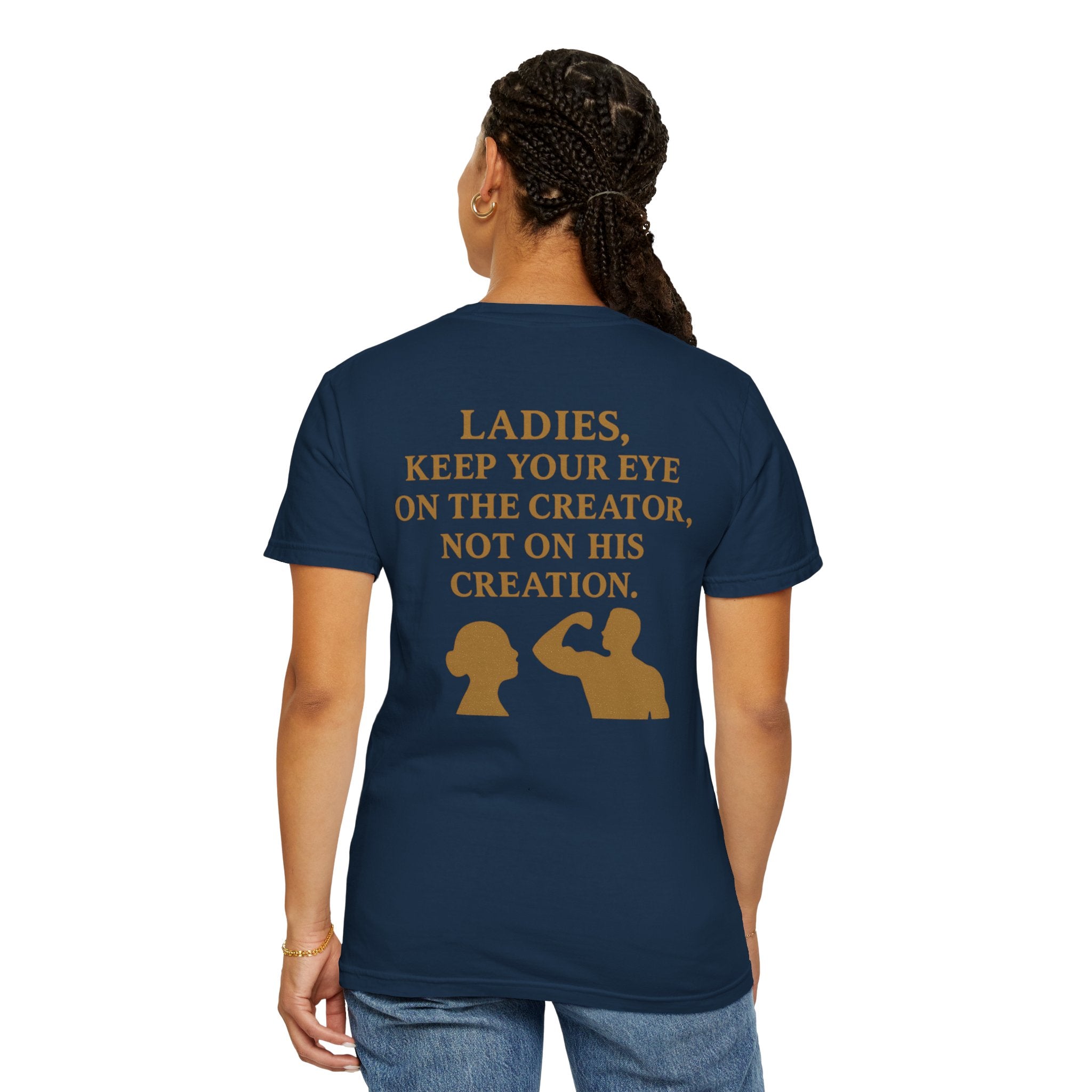 Christian T-Shirt | STILL "Ladies Keep Your Eye On" | Faith Apparel for Women | STILL Collection
