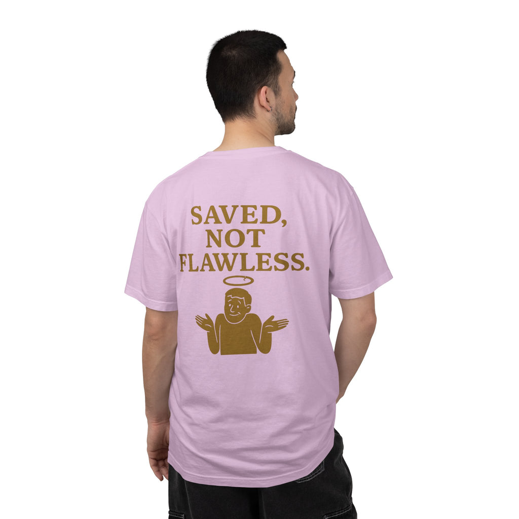 Christian T-Shirt | STILL "Saved Not Flawless" Men's | Faith Apparel | STILL Collection