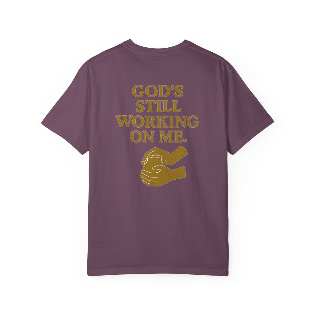 Christian T-Shirt | STILL "God's Still Working" | Inspirational Faith Tee | STILL Collection