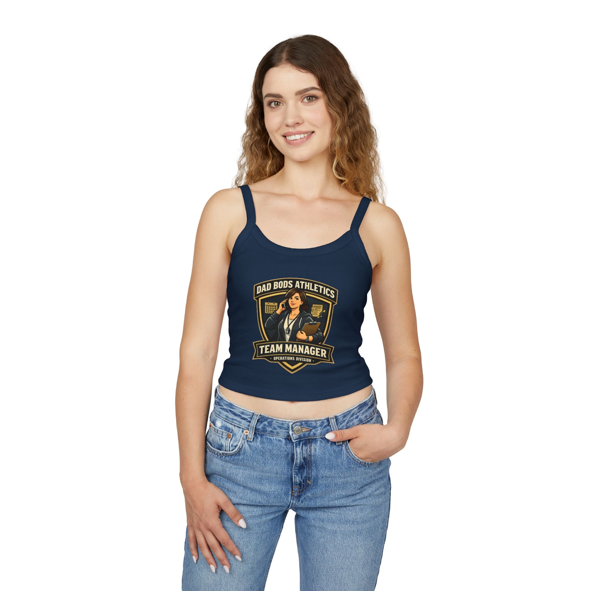 DBA Team Manager Women's Spaghetti Strap Tank Top