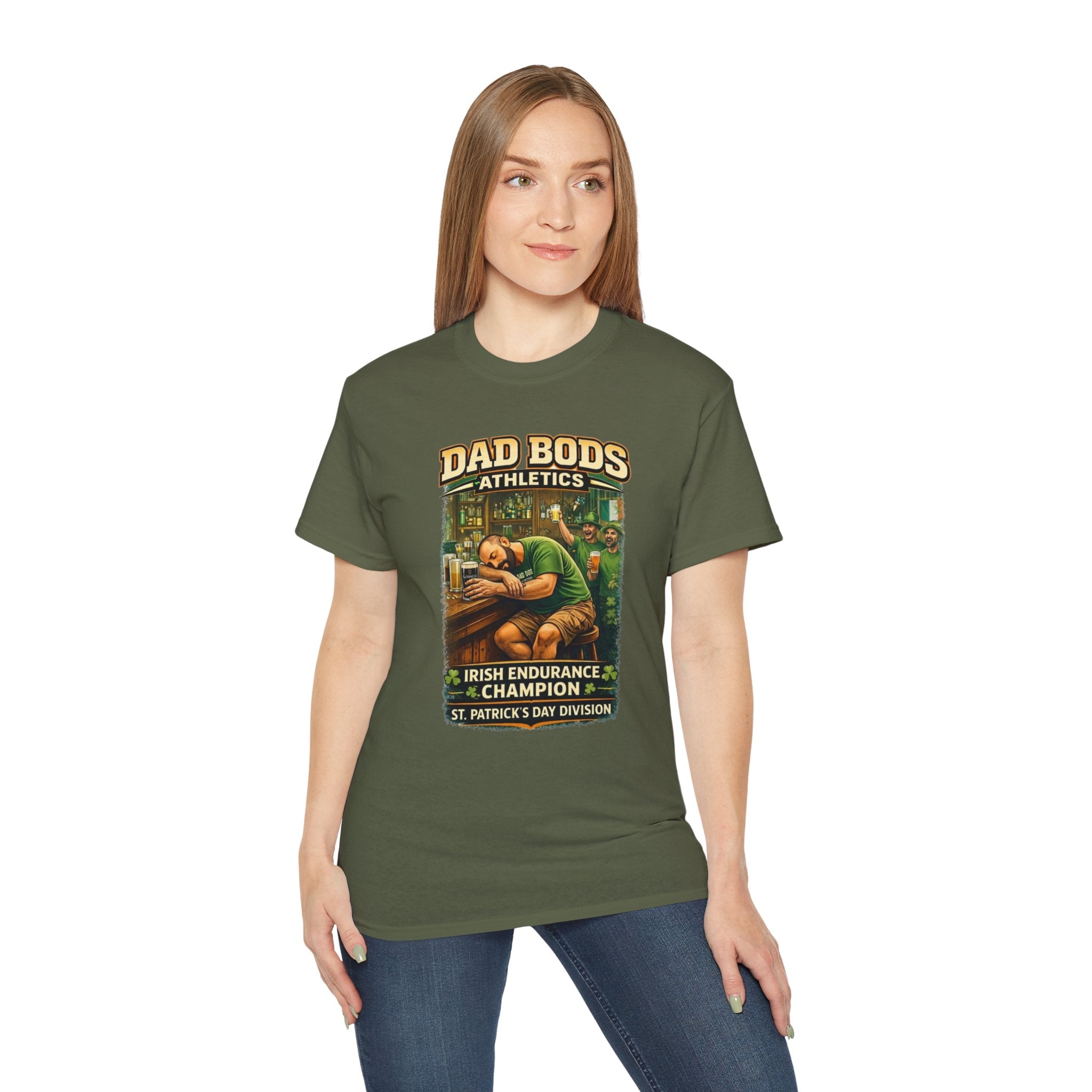 ST. PATRICK'S DAY ( Front ), Unisex Ultra Cotton Tee