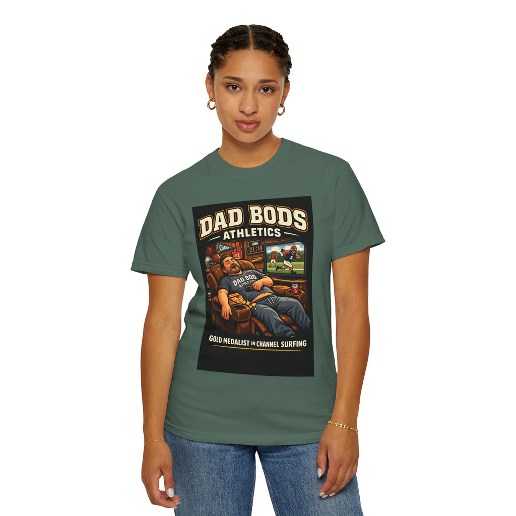 Funny Dad Shirt | Dad Bod Built by BBQ & Beer | Dad Bods Athletics | Father's Day Gift