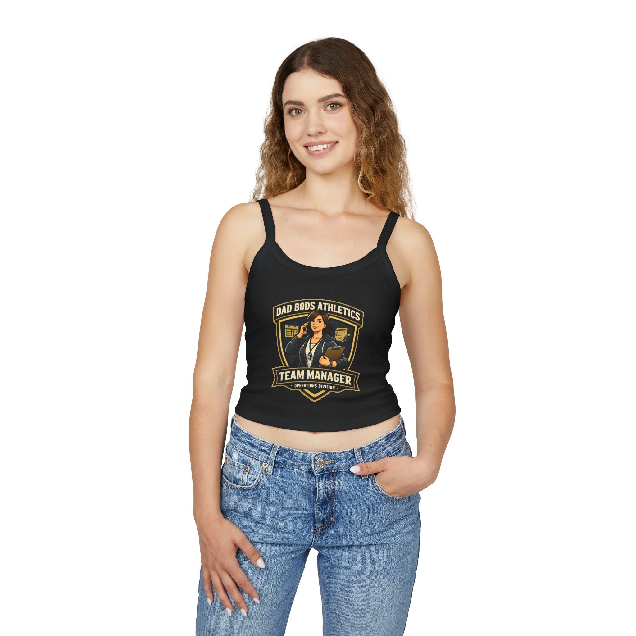 DBA Team Manager Women's Spaghetti Strap Tank Top