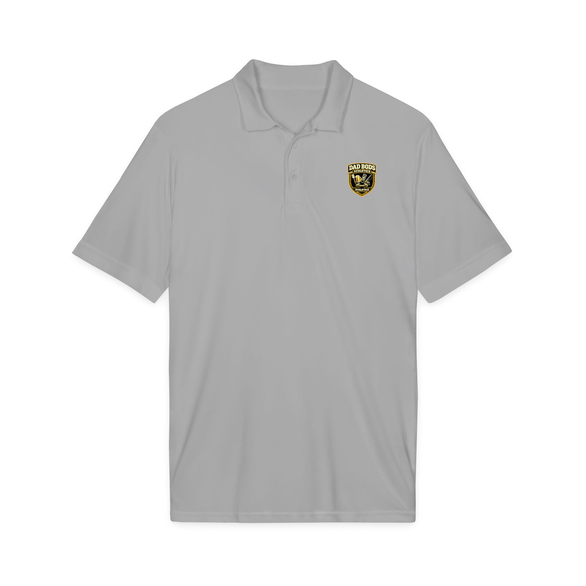 Men's 'Dad Bods Athletics Logo' Polo Shirt – Performance Golf & Work Polo