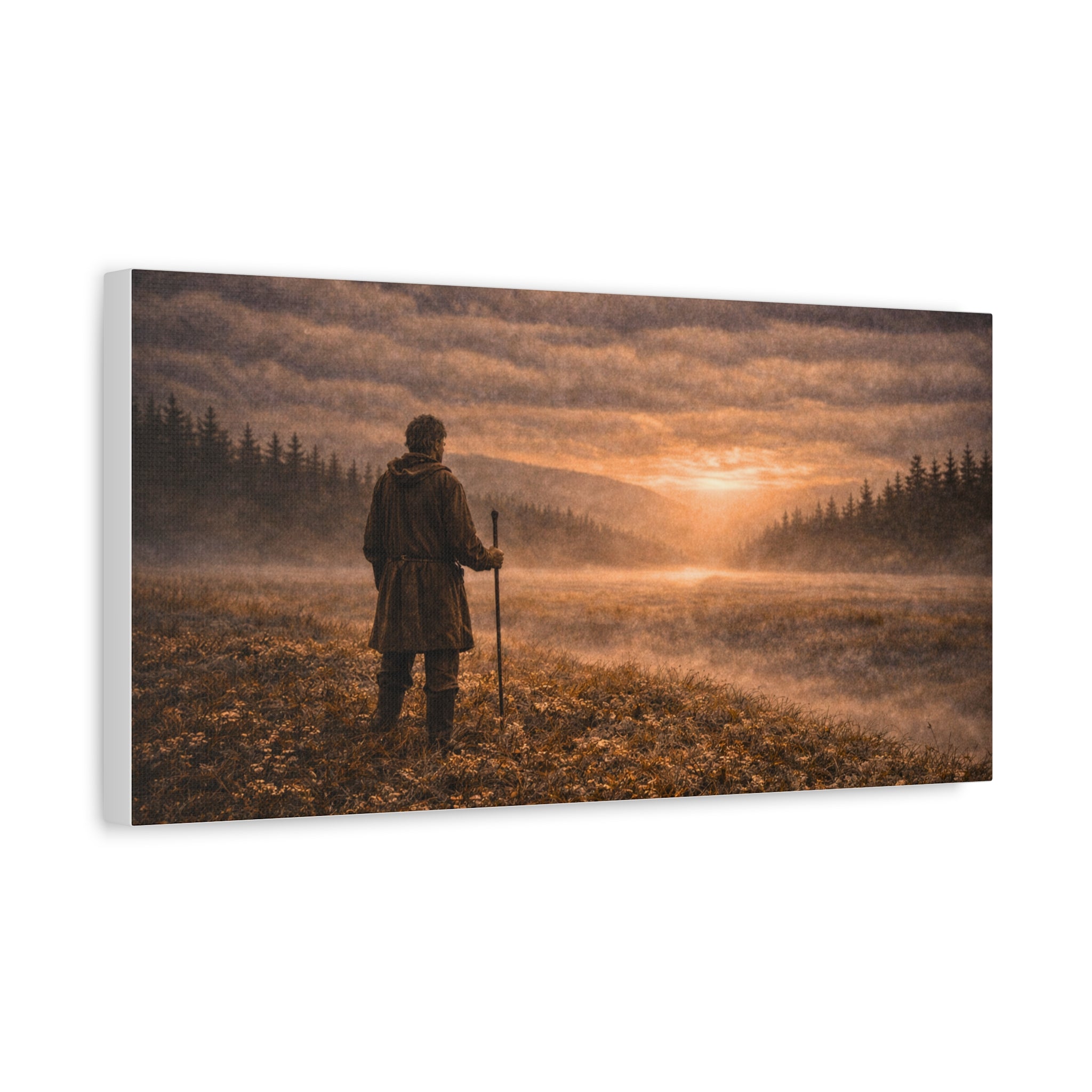 Stormy Meadow Wall Art | "The Turn" #5 of 12 | Cinematic Canvas Print | Fine Art