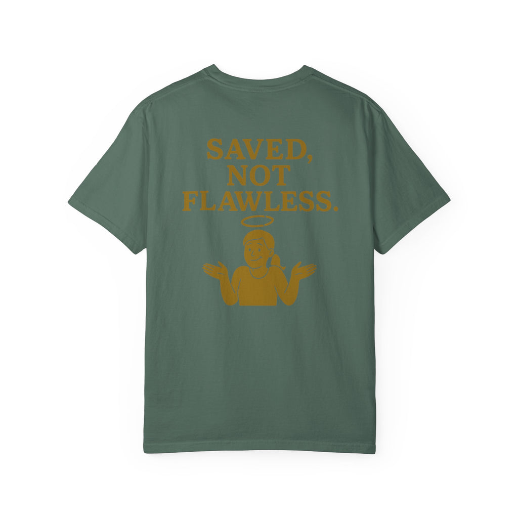 Christian T-Shirt | STILL "Saved Not Flawless" Women's | Faith Apparel | STILL Collection