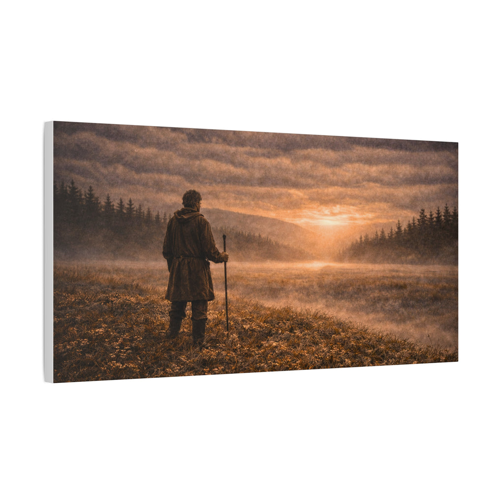 Stormy Meadow Wall Art | "The Turn" #5 of 12 | Cinematic Canvas Print | Fine Art