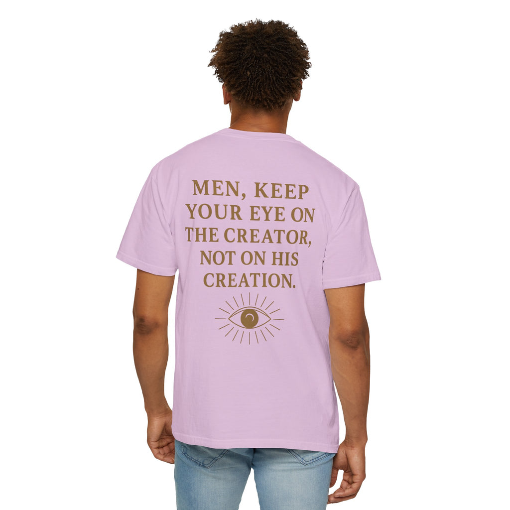 Christian T-Shirt | STILL "Men Keep Your Eye On" | Faith Apparel for Men | STILL Collection