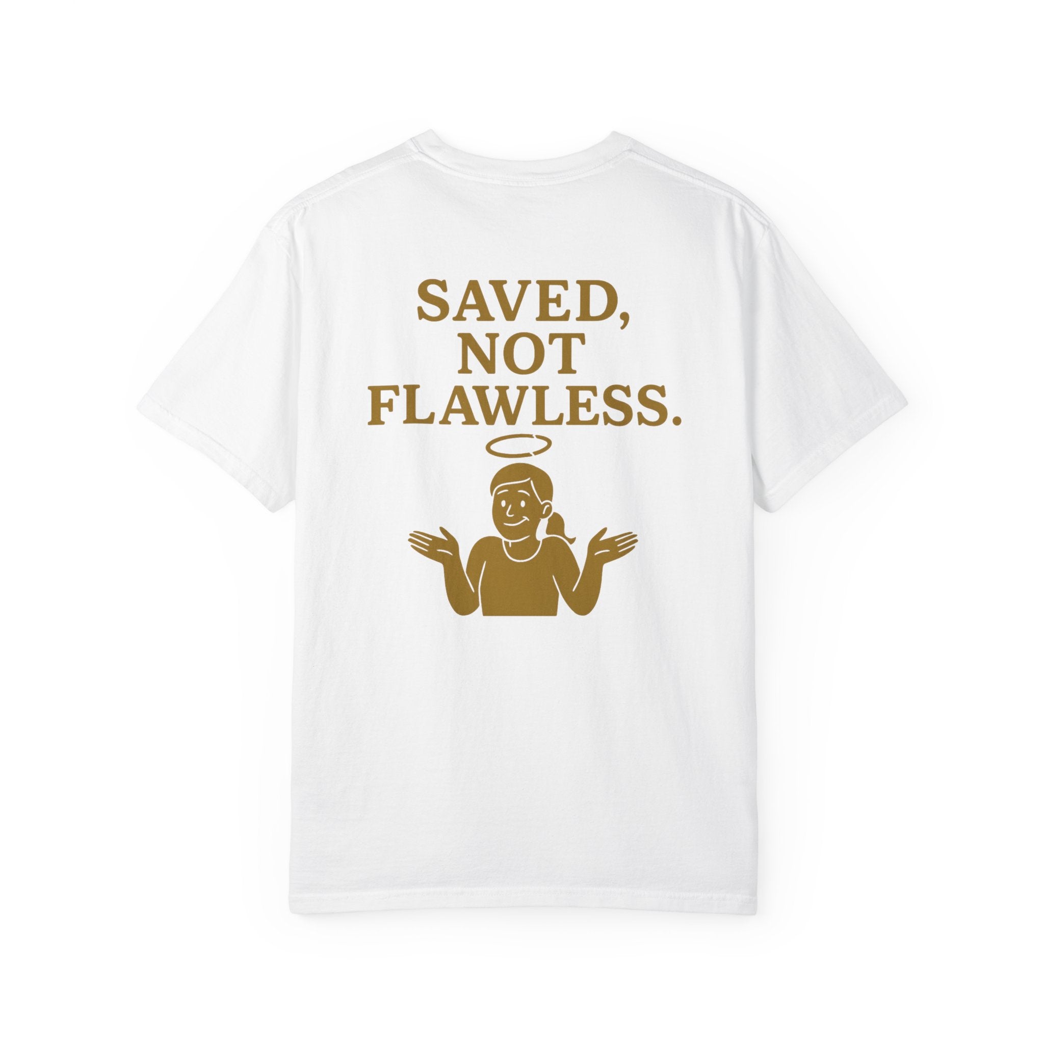 Christian T-Shirt | STILL "Saved Not Flawless" Women's | Faith Apparel | STILL Collection