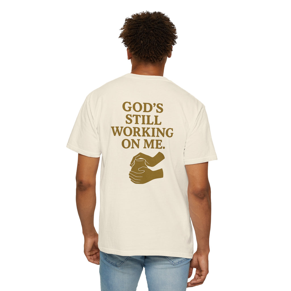 Christian T-Shirt | STILL "God's Still Working" | Inspirational Faith Tee | STILL Collection