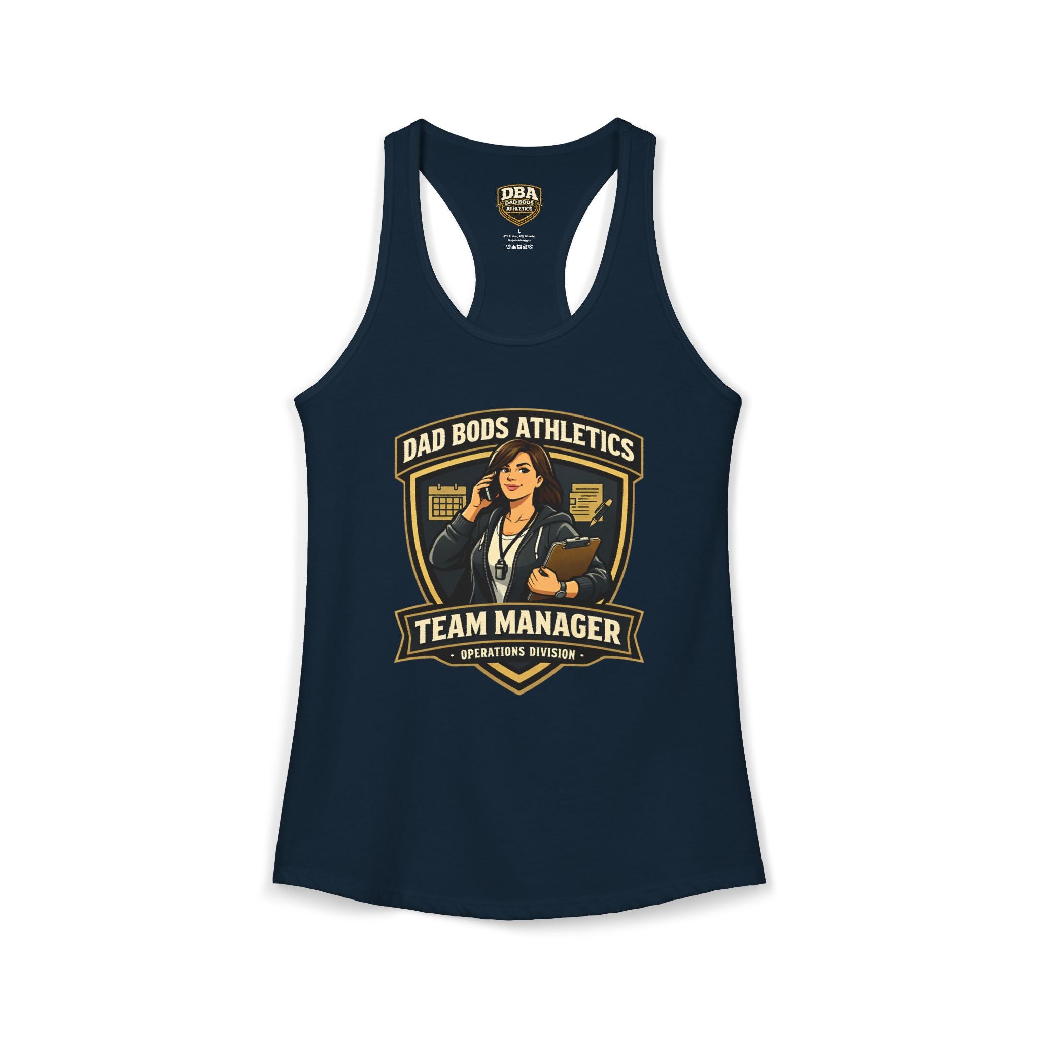 Team Manager Women's Ideal Racerback Tank