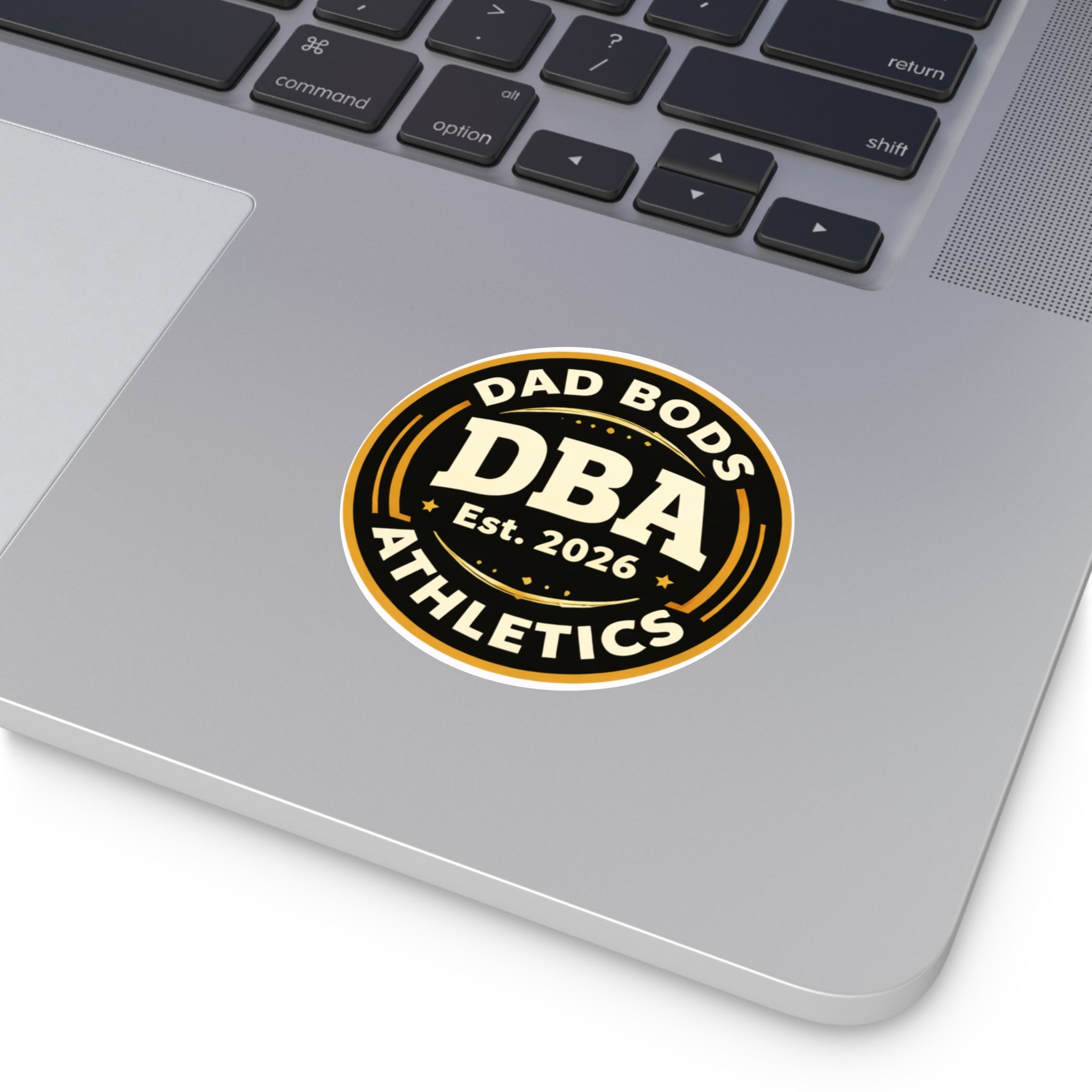DBA est.2026 Round Vinyl Stickers