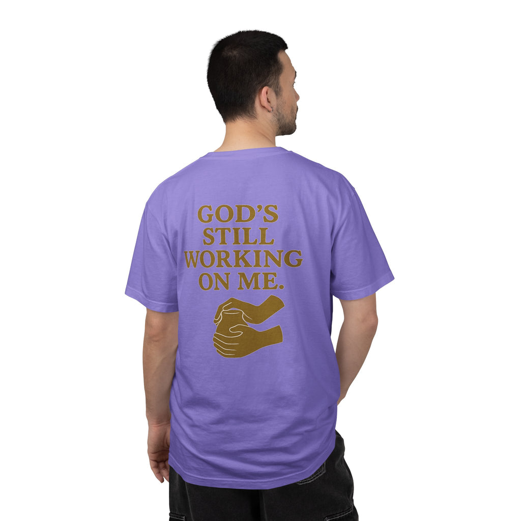 Christian T-Shirt | STILL "God's Still Working" | Inspirational Faith Tee | STILL Collection
