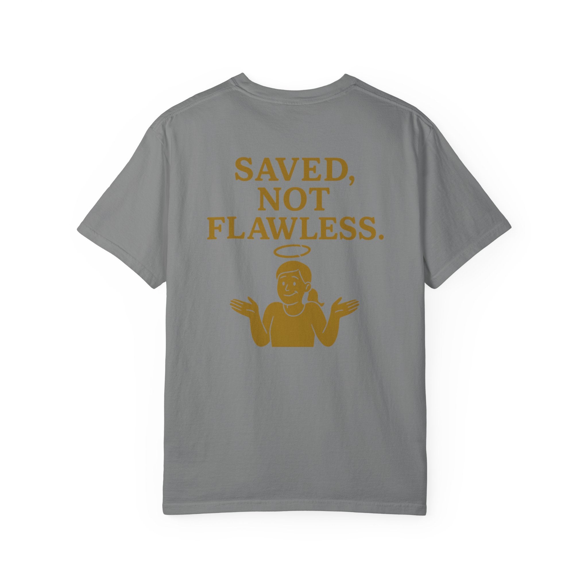 Christian T-Shirt | STILL "Saved Not Flawless" Women's | Faith Apparel | STILL Collection