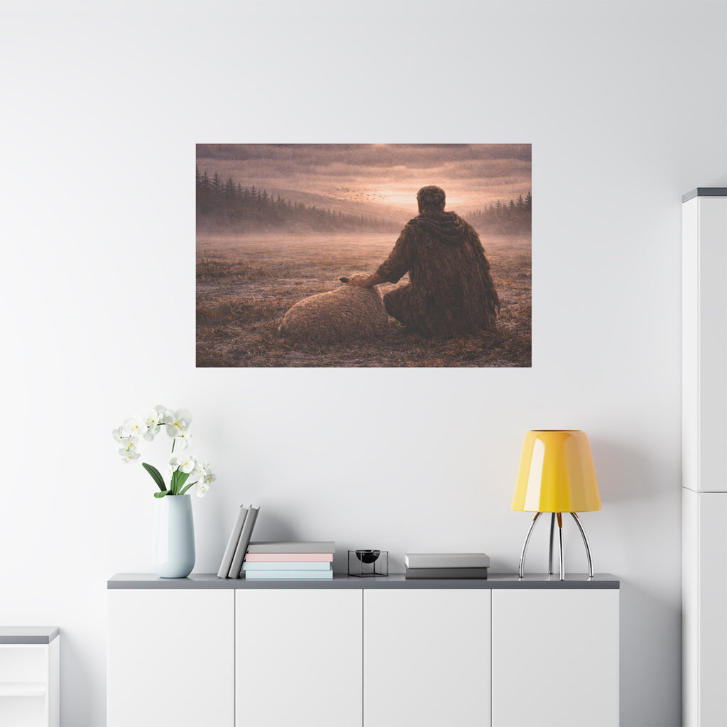 Stormy Meadow Wall Art | "Stillness" #7 of 12 | Inspirational Canvas Print | Fine Art
