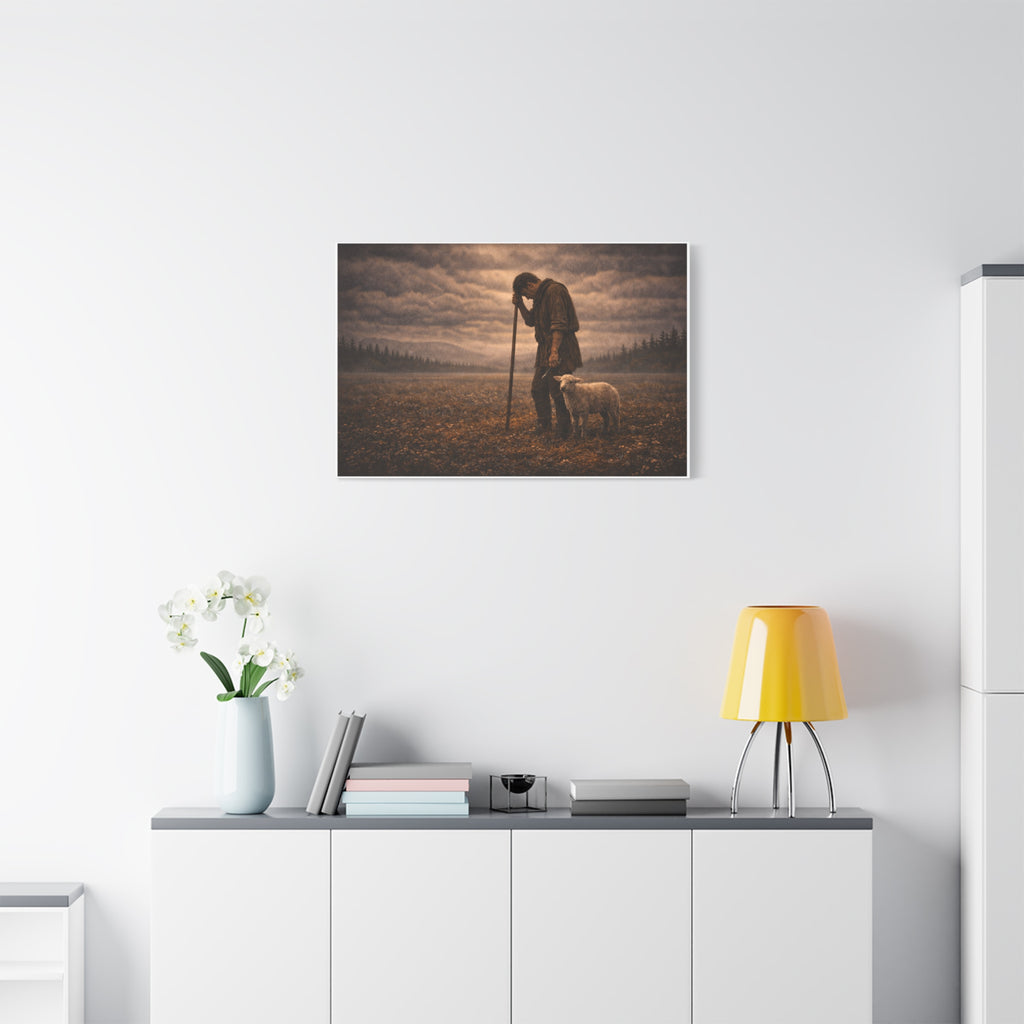 Stormy Meadow Wall Art | "The Weight" #4 of 12 | Inspirational Canvas Print | Fine Art