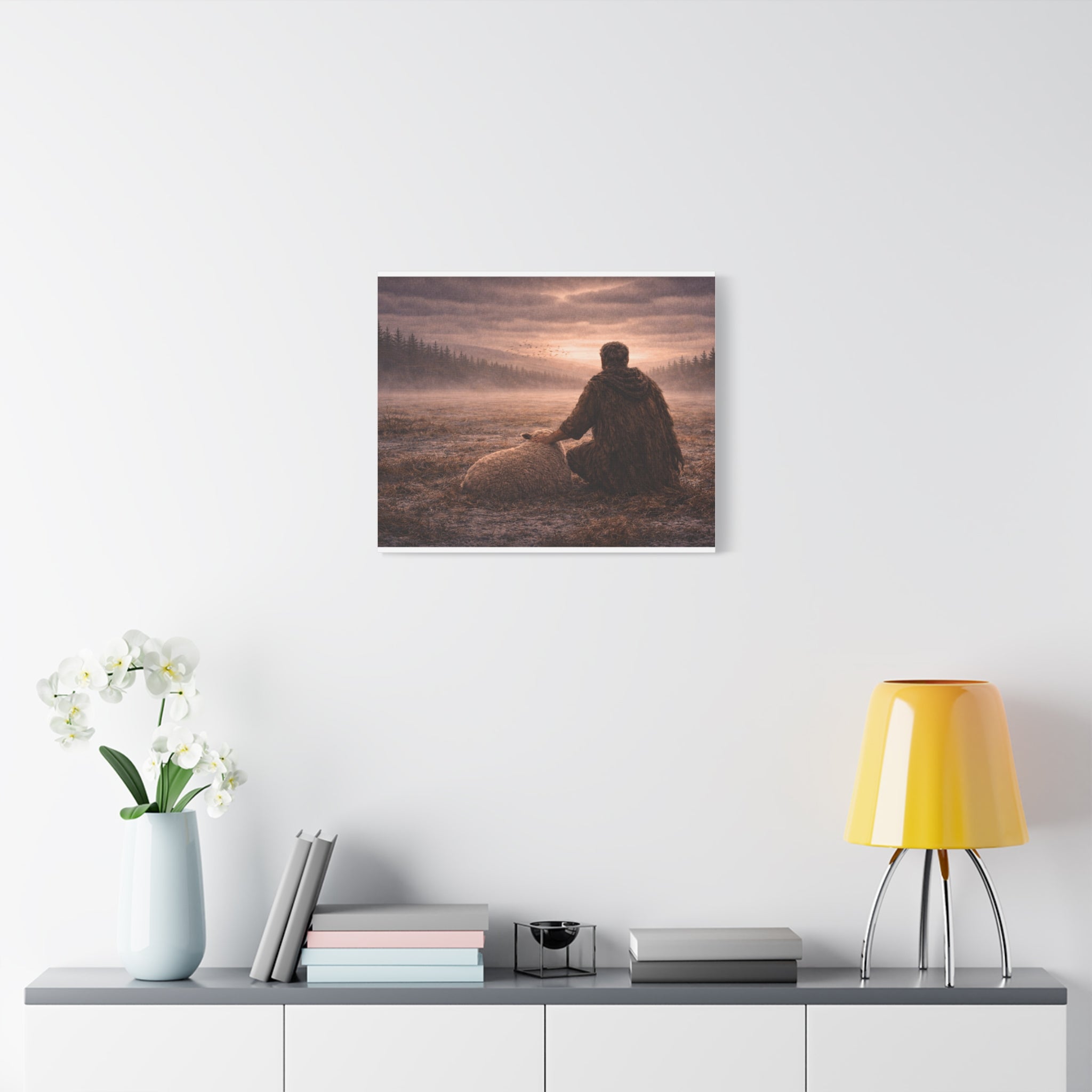 Stormy Meadow Wall Art | "Stillness" #7 of 12 | Inspirational Canvas Print | Fine Art